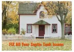 * Easy method to fix your septic tank is full