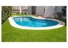 Fake Grass around Swimming Pool