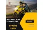 Bike Rental in Coimbatore | Two Wheeler rental in Coimbatore