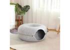 Interactive Tunnel Cat Bed