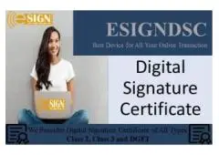 Get Digital Signature Certificate Agency in Faridabad